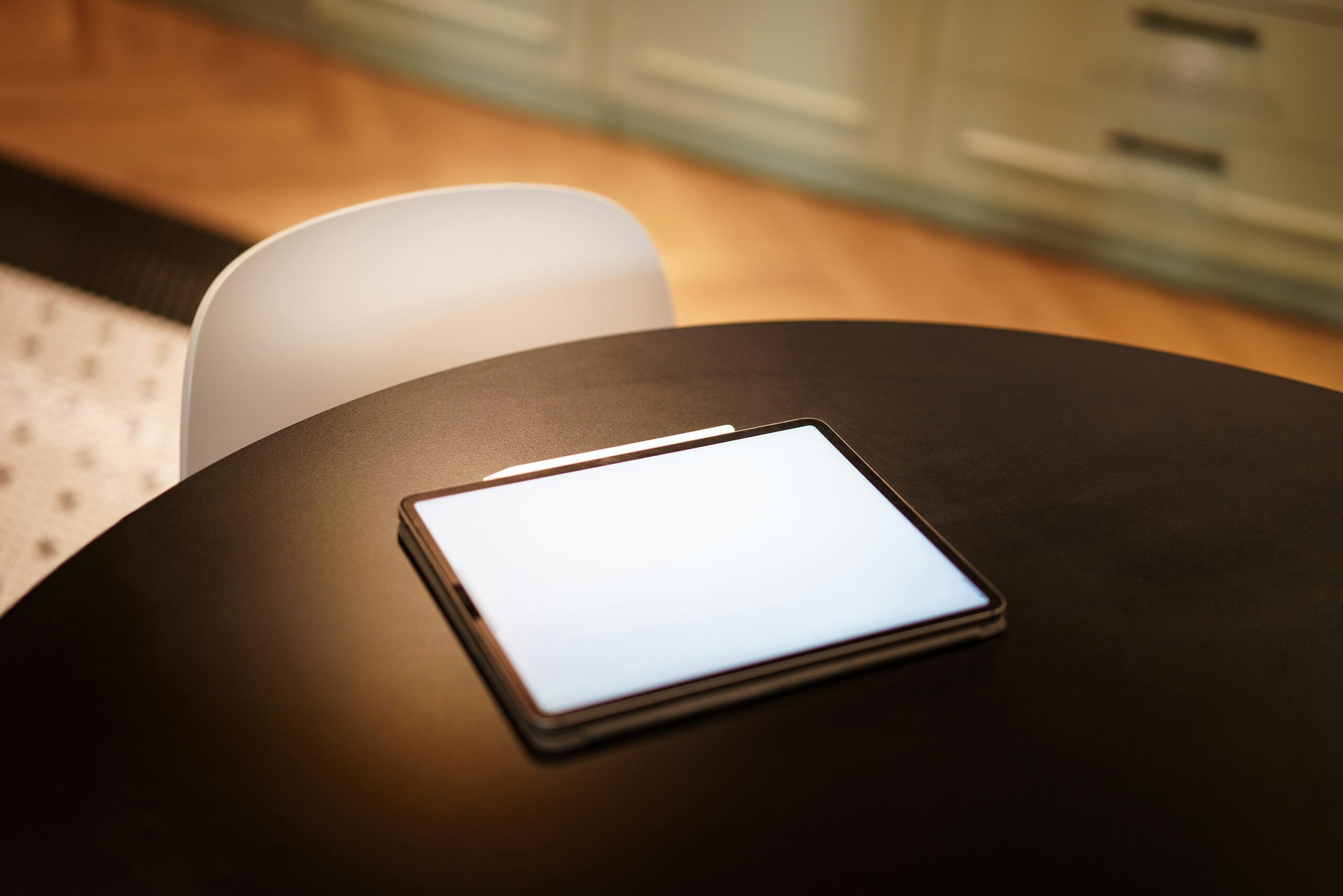 financial documents on desk
